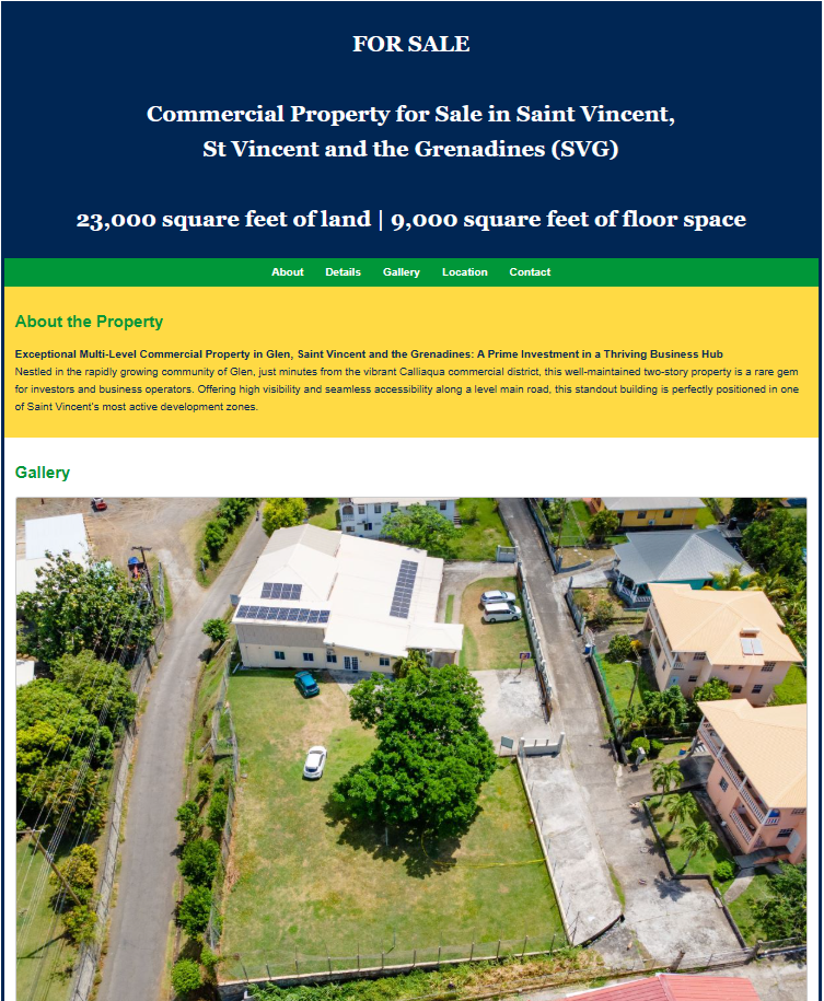 SVG Commercial Property Website Thumbnail